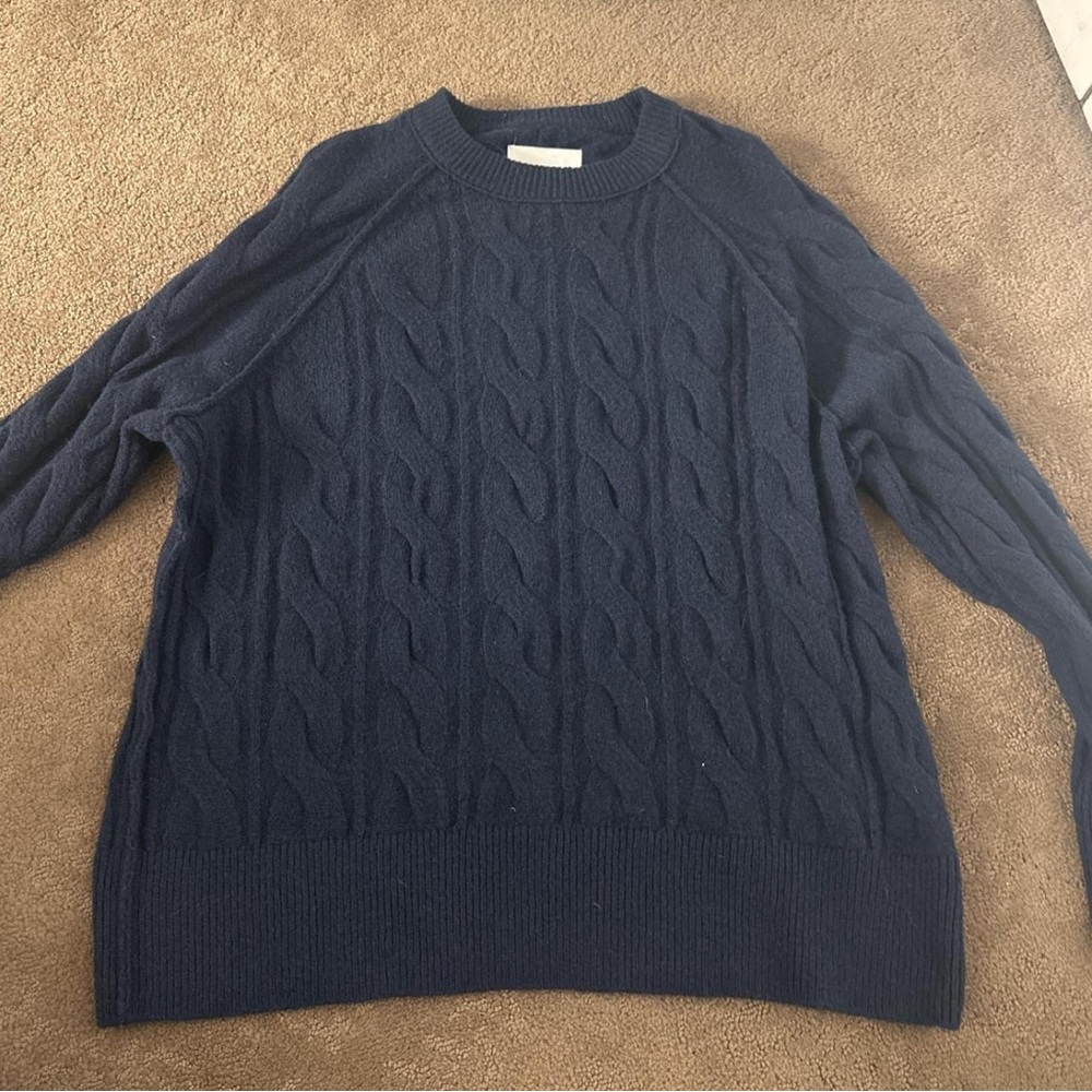 Aerie Women’s Navy Crewneck Sweater